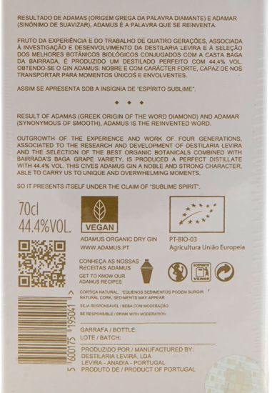 Gin Adamus organic