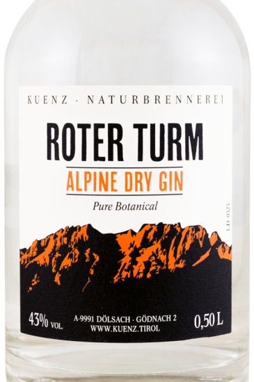 Gin Roter Turm Alpine Dry 50cl