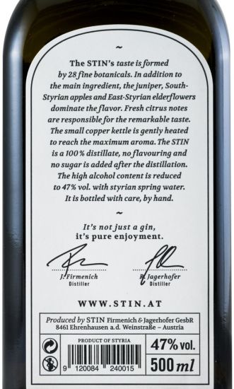 Gin The Stin Styrian