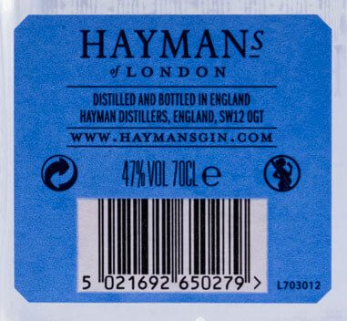 Gin Haymans Of London