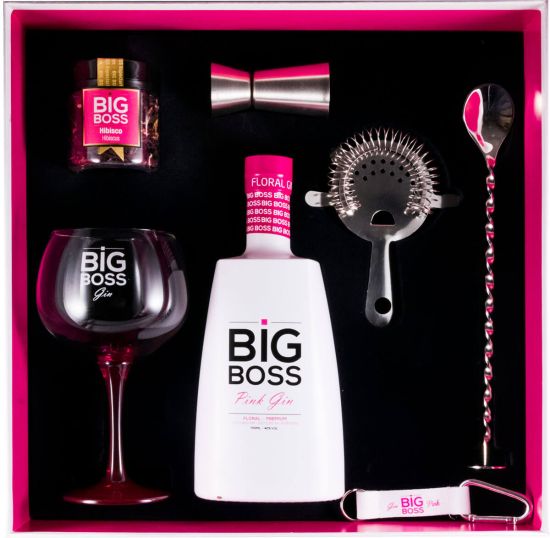 Conjunto Big Boss Pink c/Acessórios