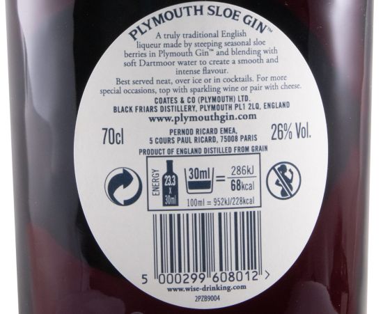 Gin Plymouth Sloe