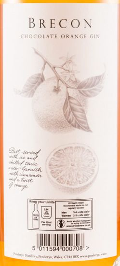 Gin Brecon Chocolate Orange