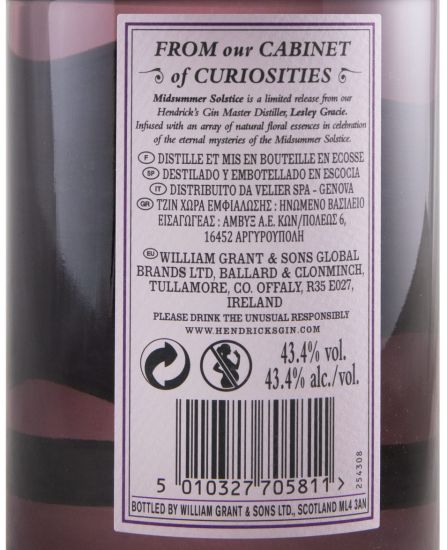 Gin Hendrick's Midsummer Solstice