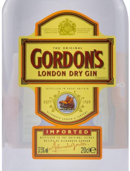 Flask Gin Gordon's 20cl