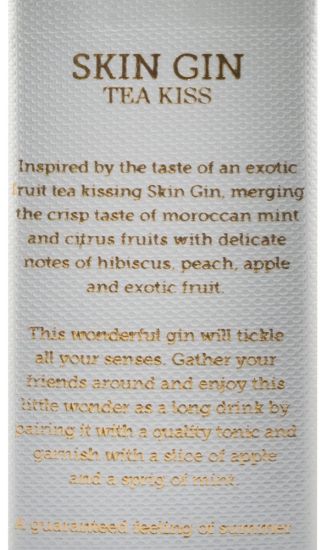 Gin Skin Handcrafted Tea Kiss 50cl