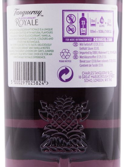 Gin Tanqueray Blackcurrant Royale