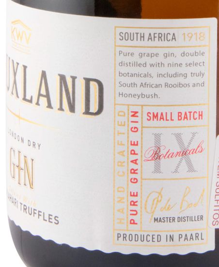 Gin Cruxland Kalahari Truffles