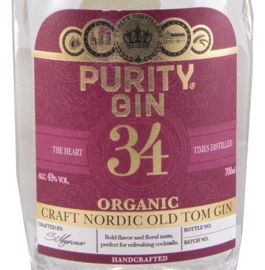 Gin Purity 34 Craft Old Tom biológico