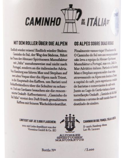 Gin Sul Caminho do Sul Itália Edição Limitada 50cl