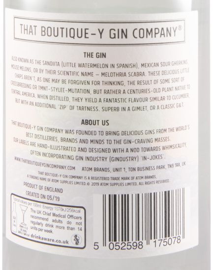 Gin That Boutique-Y Cucamelon