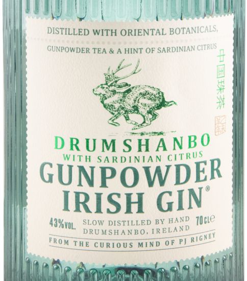 Gin Drumshanbo Gunpowder Sardinian Citrus