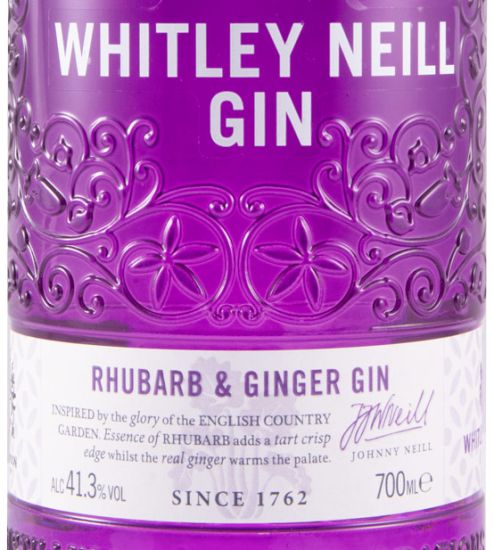 Gin Whitley Neill Rhubarb & Ginger 41.3%