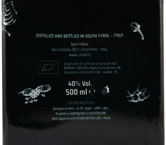 Gin Cima3 biológico 50cl