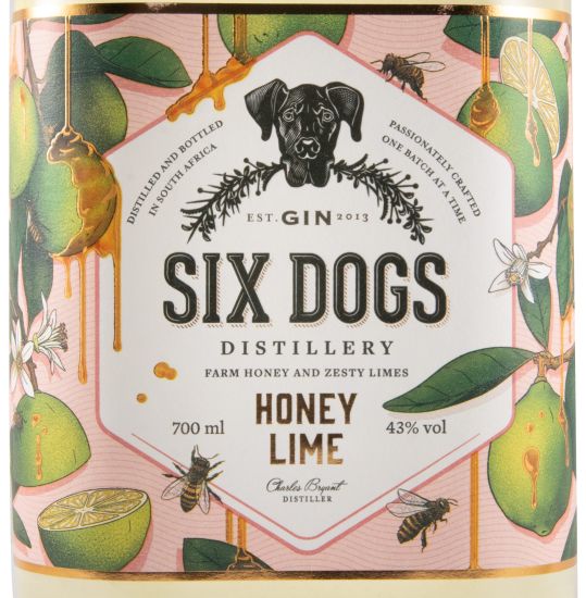 Gin Six Dogs Honey Lime