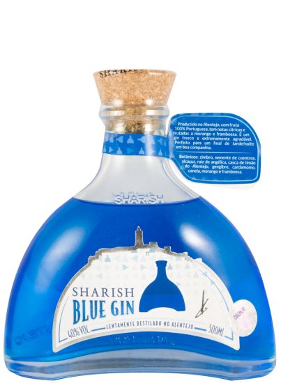 Gin Sharish Blue w/Cup 50cl