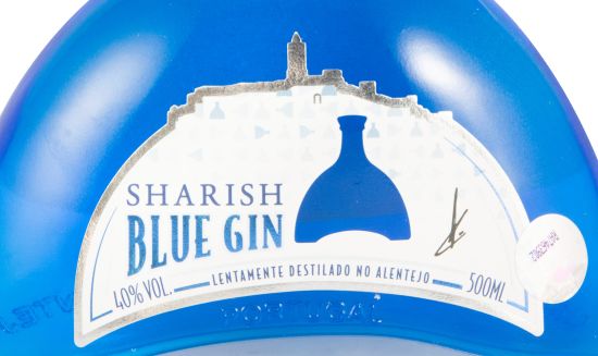 Gin Sharish Blue w/Cup 50cl