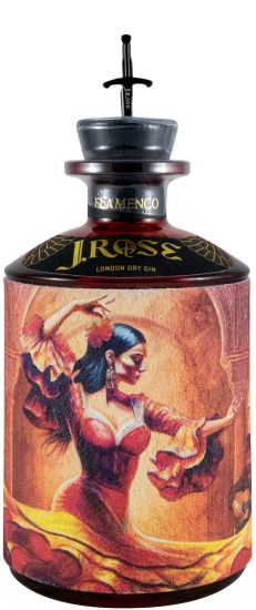 Gin J.Rose Artesanal London Dry Edição Flamengo