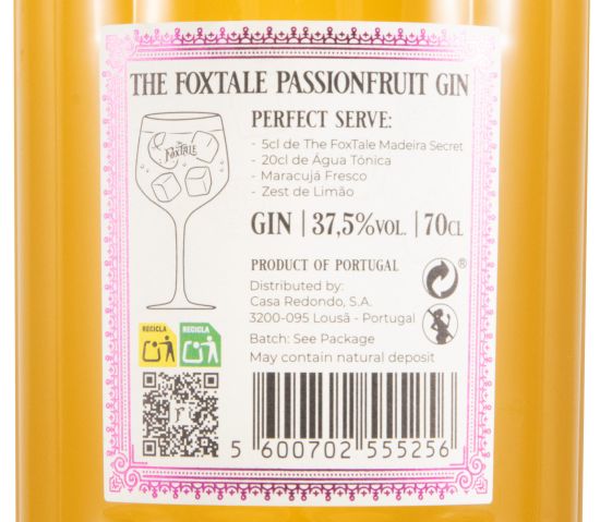 Gin FoxTale Passion Fruit