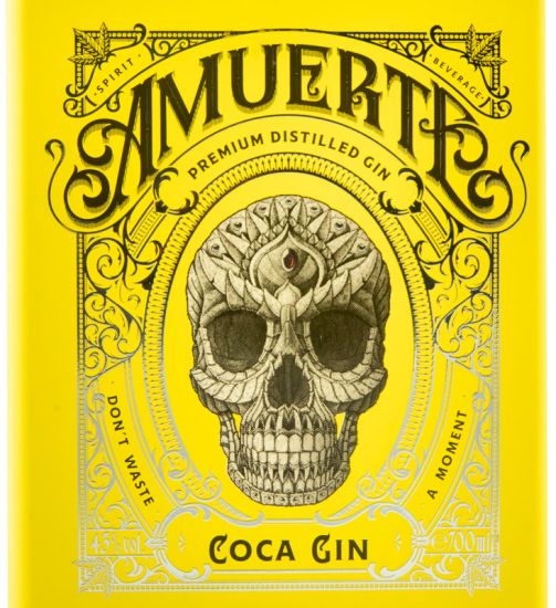 Gin Amuerte Coca Leaf Yellow Edition