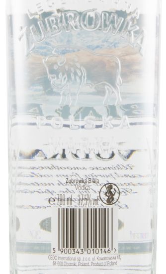 Vodka Żubrówka Biala
