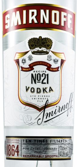 Vodka Smirnoff Red