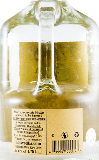 Vodka Tito's 1.75L