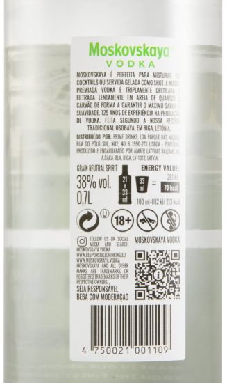 Vodka Moskovskaya