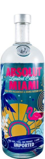 Vodka Absolut Miami Limited Editon 1L