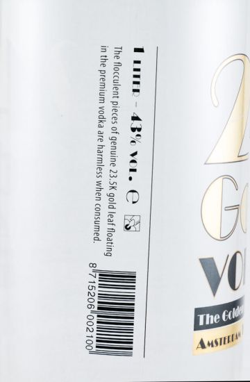 Vodka 24 Karat Gold 1L