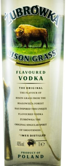 Vodka Żubrówka Bison Grass 1L