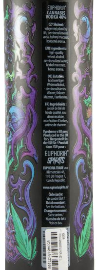 Vodka Euphoria Cannabis 50cl