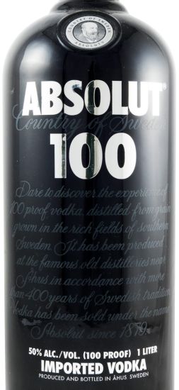 Vodka Absolut 1L 100