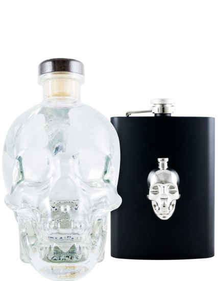 Vodka Crystal Head w/Pocket Bottle