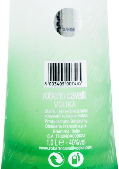 Vodka Roberto Cavalli Rosemary 1L