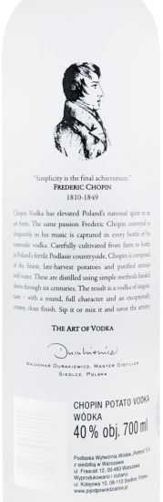 Vodka Chopin Potato