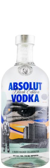 Vodka Absolut Blank Edition Of Mario Wagner