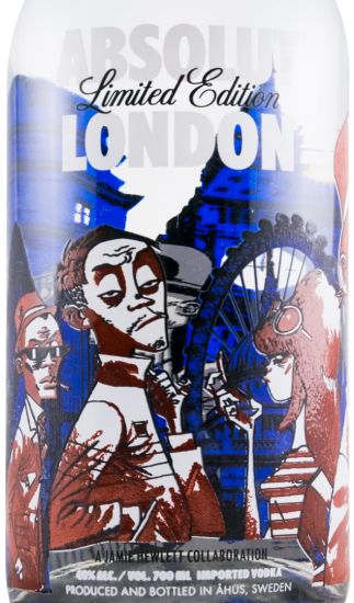 Vodka Absolut Jamie Hewlet Limited Edition