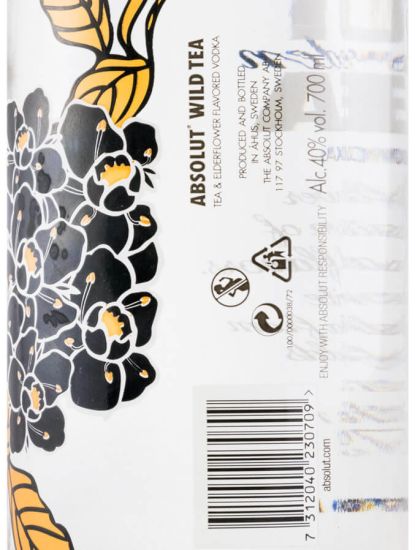 Vodka Absolut Wild Tea