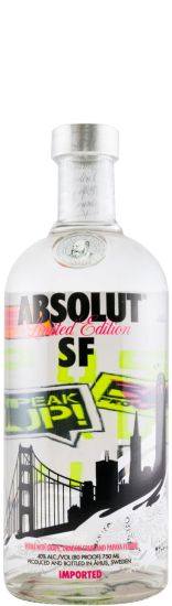Vodka Absolut SF San Francisco Limited Edition