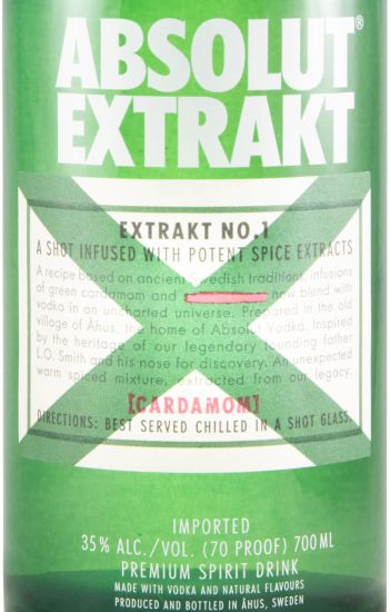 Vodka Absolut Extrakt