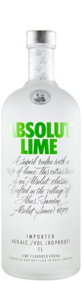Vodka Absolut Lime 1L