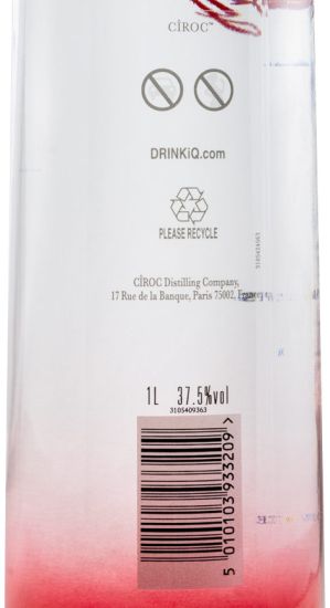 Vodka Cîroc Red Berry 1L