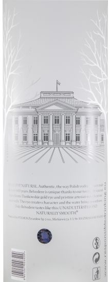 Vodka Belvedere c/ Luz Led 6L