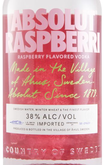 Vodka Absolut Raspberry