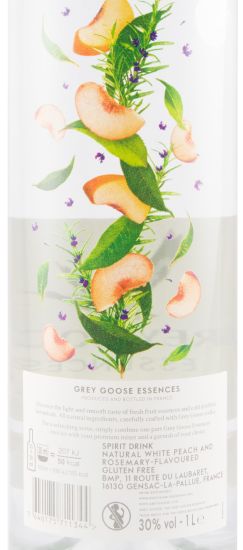 Vodka Grey Goose Essences Pêssego Branco & Alecrim 1L