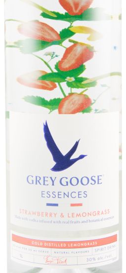 Vodka Grey Goose Essences Morango & Erva-Príncipe 1L