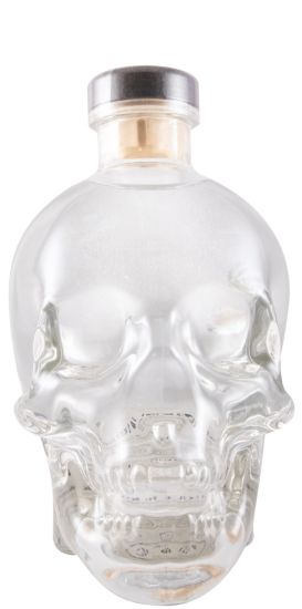 Vodka Crystal Head c/Tampa de Vidro