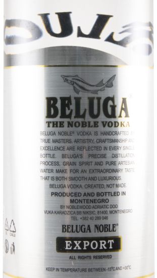 Vodka Beluga Noble 1L