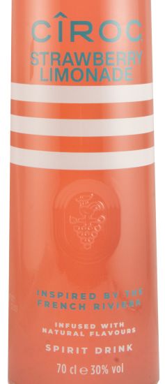 Vodka Cîroc Strawberry Limonade